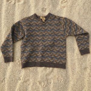 Vintage Wool Cropped Sweater